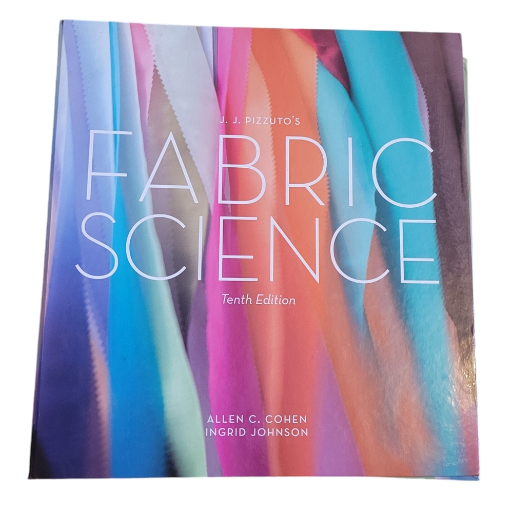 J.J. Pizzuto's FABRIC SCIENCE Tenth Edition Book | Fashion Binder - Picture 1 of 12